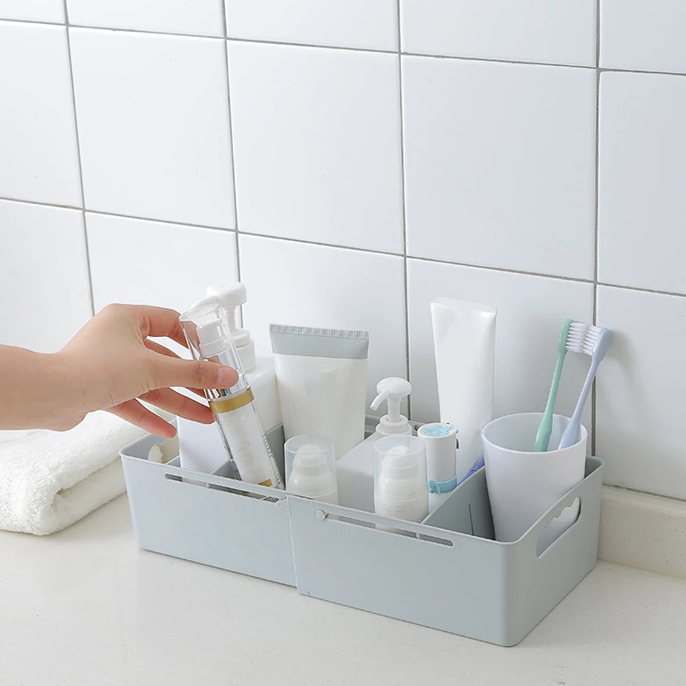 

Retractable Drawer Organizer Storage Box Drawer and Desktop Underwear Makeup Storage Basket