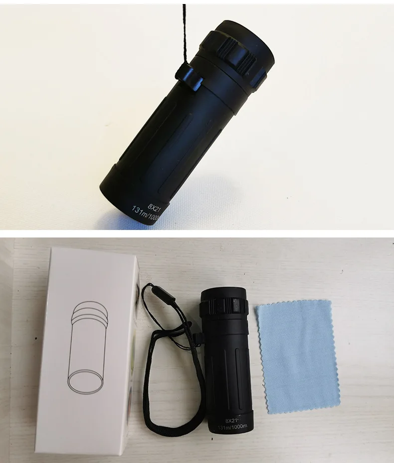 

8x21 Monocular Telescope Camouflage Mobile Phone Camera Telescope Mini Portable Outdoor HD Wangyuan