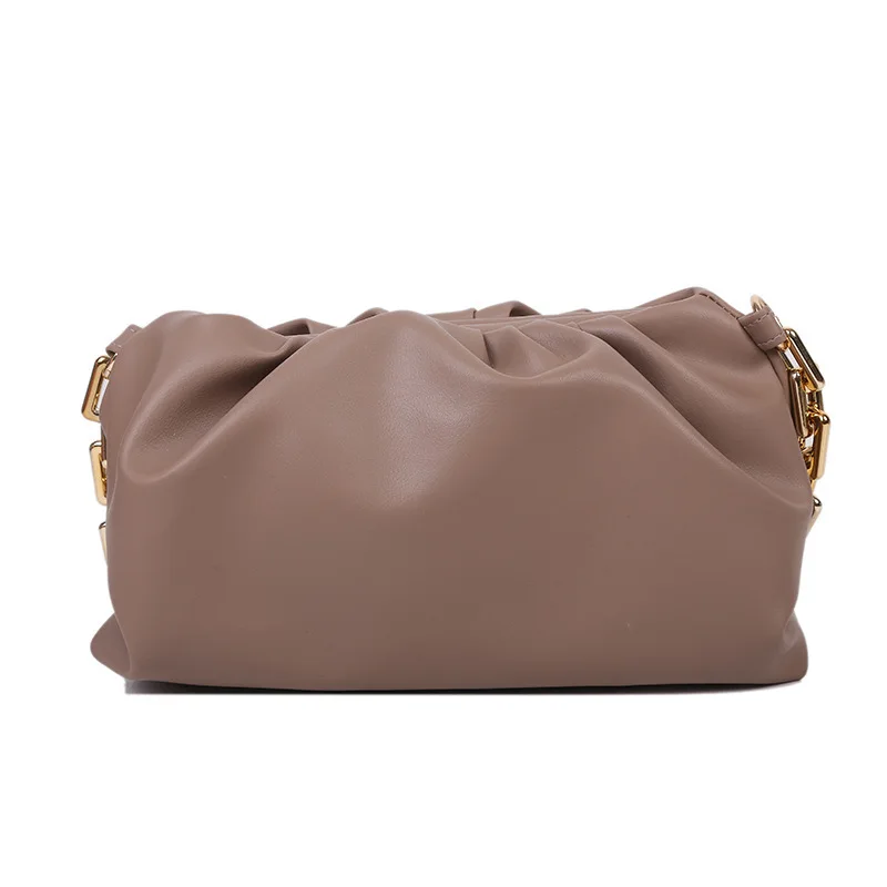 

Cloud Small Bag New Wave Spring and Summer Texture Shoulder Bag Female Foreign Chain Fold Net Red Messenger Bag
