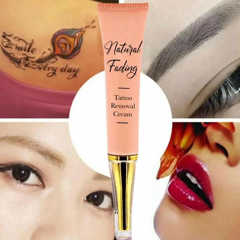

Natural Plant Extract Eyebrow Cleaning Tool Portable Print Art Tattoo Fade Cream Removal Skin Non-Toxic Body Eyeliner Perma W8X6