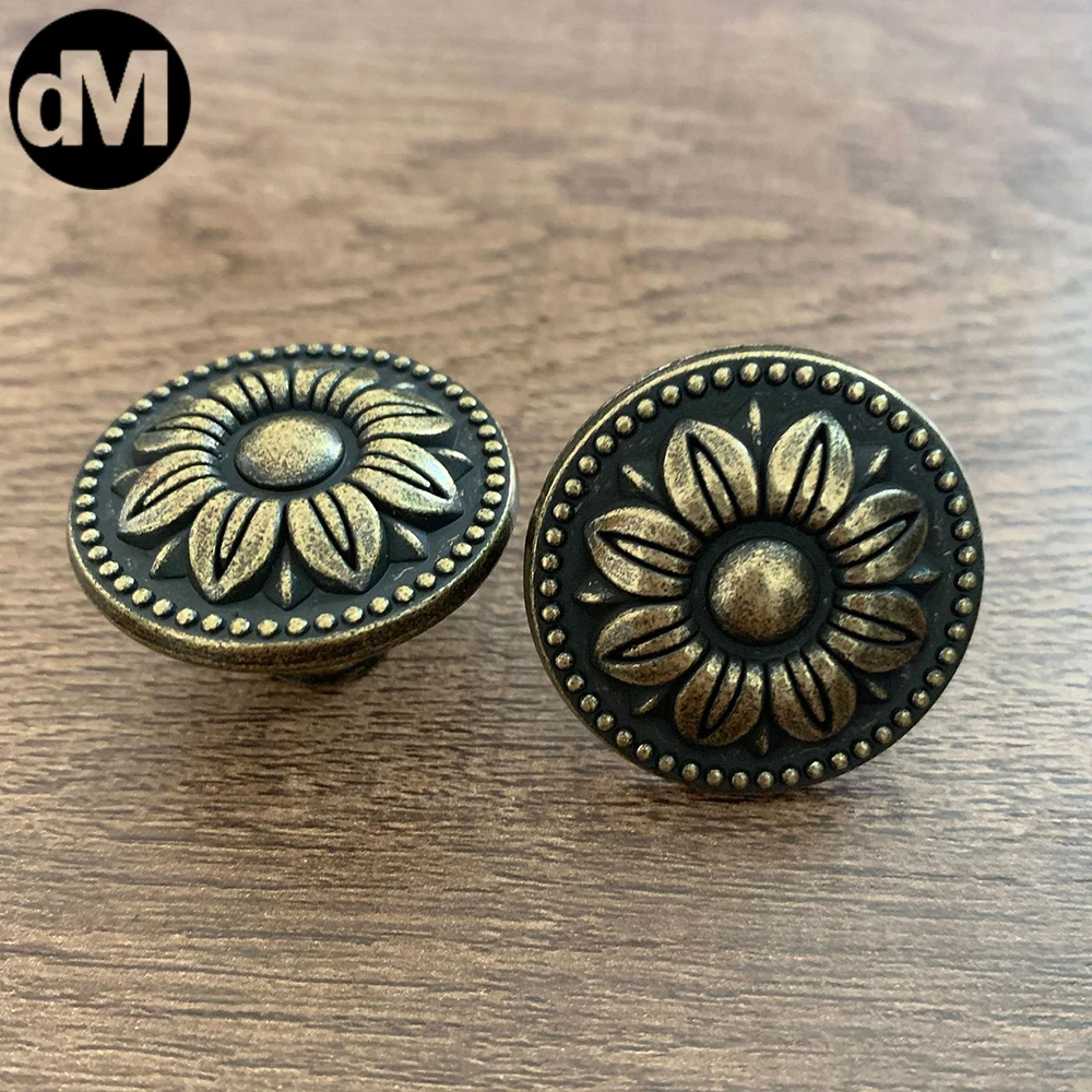 

DM 10pcs/Set American Door Handle Zinc Alloy Furniture Hardware Kits Slider Drawer Knobs Single Hole Cabinet Cupboard Pulls 2021