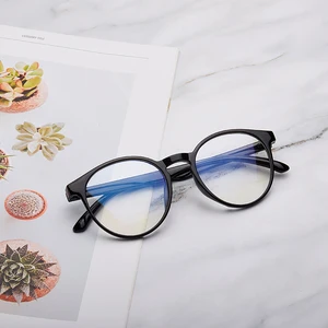 Очки компьютерные с защитой от синего излучения для мужчин и женщин, аксессуар для работы с компьютером, в круглой оправе, в стиле ретро