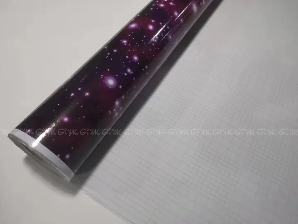 Galaxy виниловая пленка наклейка бомба звездное небо виниловая пленка для отделки автомобиля Наклейка Бомба наклейка с воздухом 1,52X30 м/рулон 5x98ft