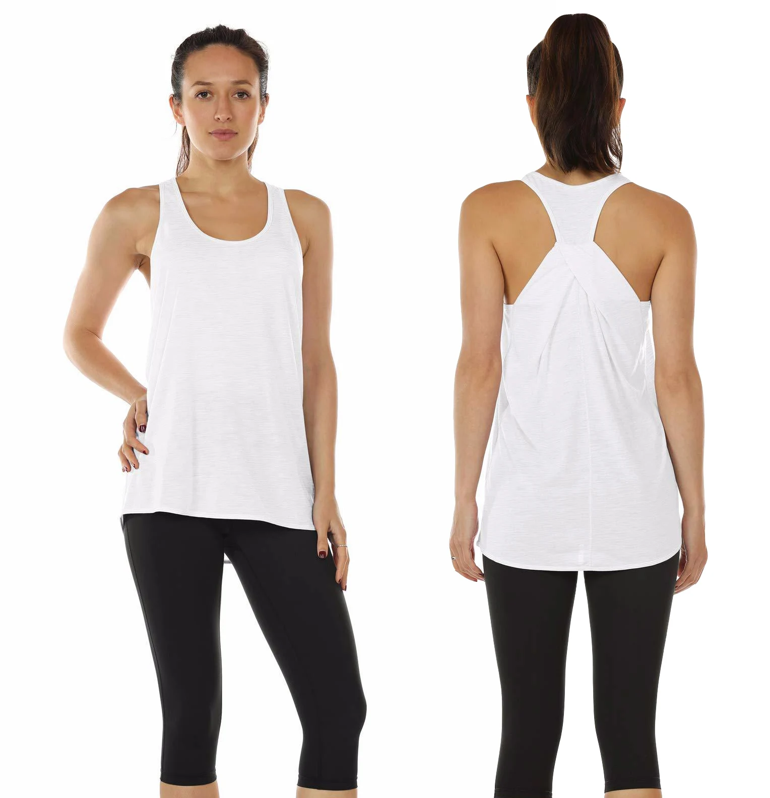 

Women Yoga Sports Tops Bra Vest-Workout Tank Shirts - Athletic Exercise Gym Tops, Muscle Tank Quick Dry Slim Fit