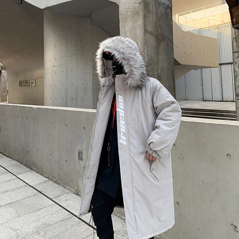 Liketkit зимние куртки и пальто для мужчин новинка 2019 японский стиль Харадзюку