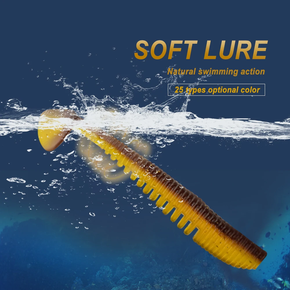 FISH KING Awaruna Fishing Lures 125mm/11.5g Wobblers Soft Shad Bass Pike Carp Silicone Baits Artificial | Спорт и развлечения