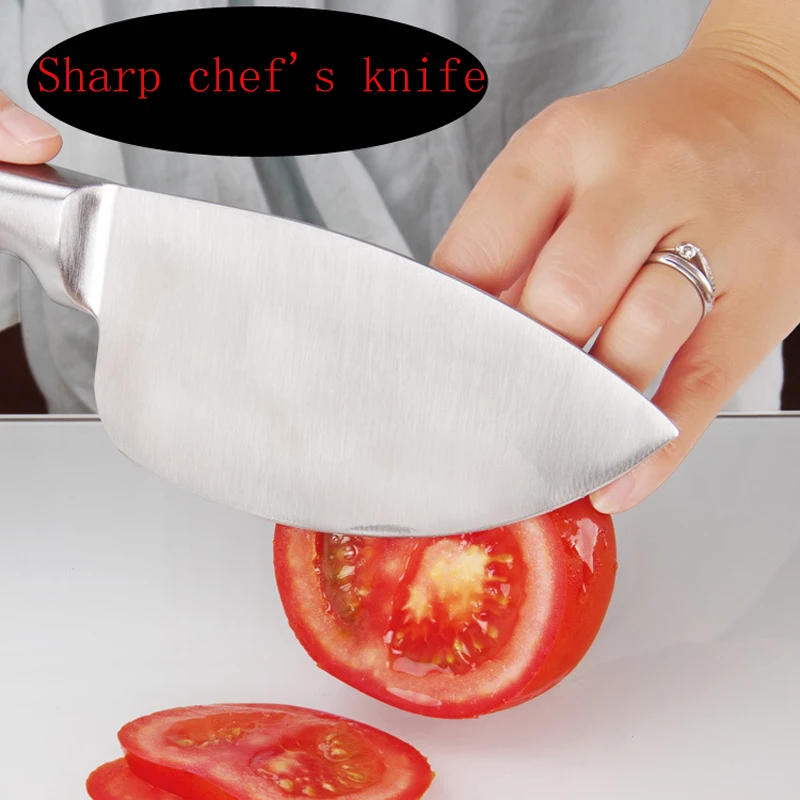 Liang Da нож из нержавеющей стали 7 дюймов японский шеф-повара Santoku кухонный