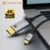 Кабель CABLETIME с USB C на DisplayPort, Thunderbolt 3, 4K, 60 Гц, USB Type-C 3,1 на DP, адаптер USB на DP UHD, внешнее видео C262 - изображение