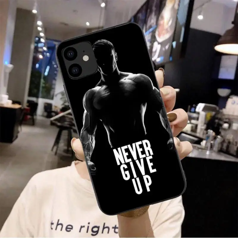 

0 John Cena Black Soft Silicone Phone Case For Iphone 6 6s 7 8 Plus XR X XS 11 12 Pro Mini Max