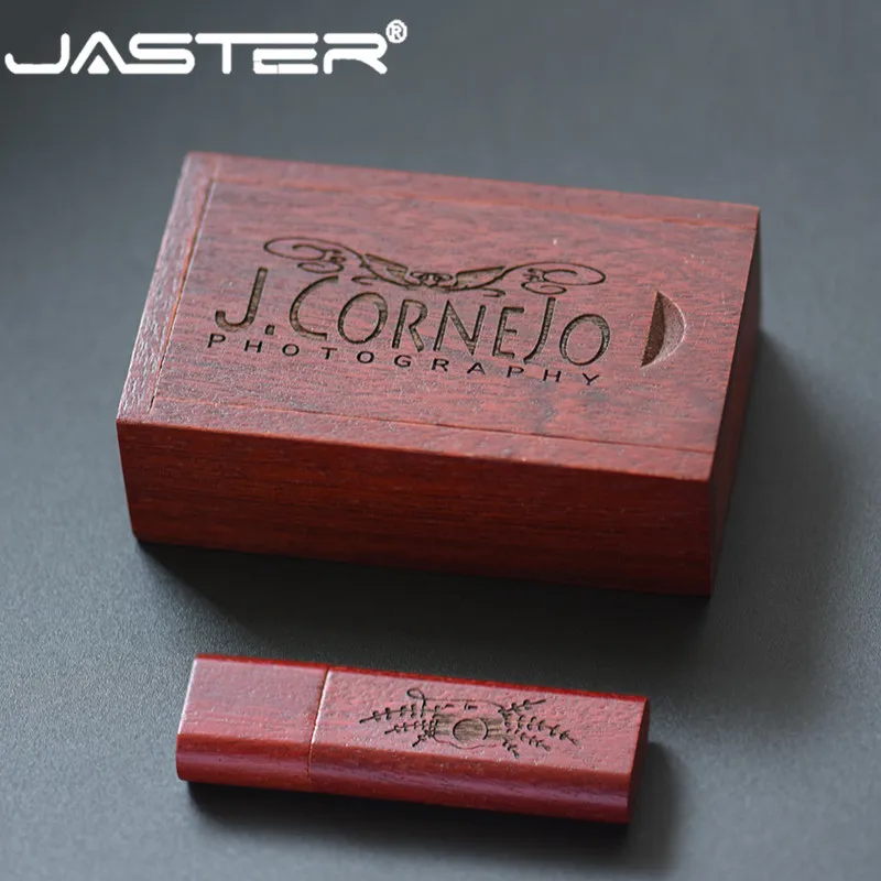 USB-флеш-накопитель JASTER деревянный с коробкой 4/8/16/32 ГБ | Компьютеры и офис