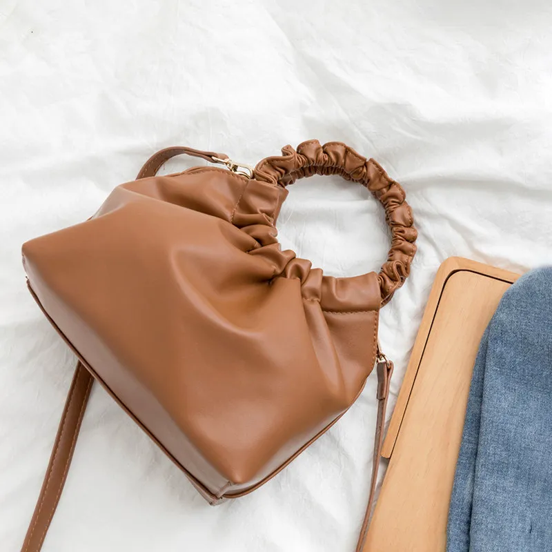 Новое модное женское корейское кольцо в стиле ретро Складная дамская сумка с