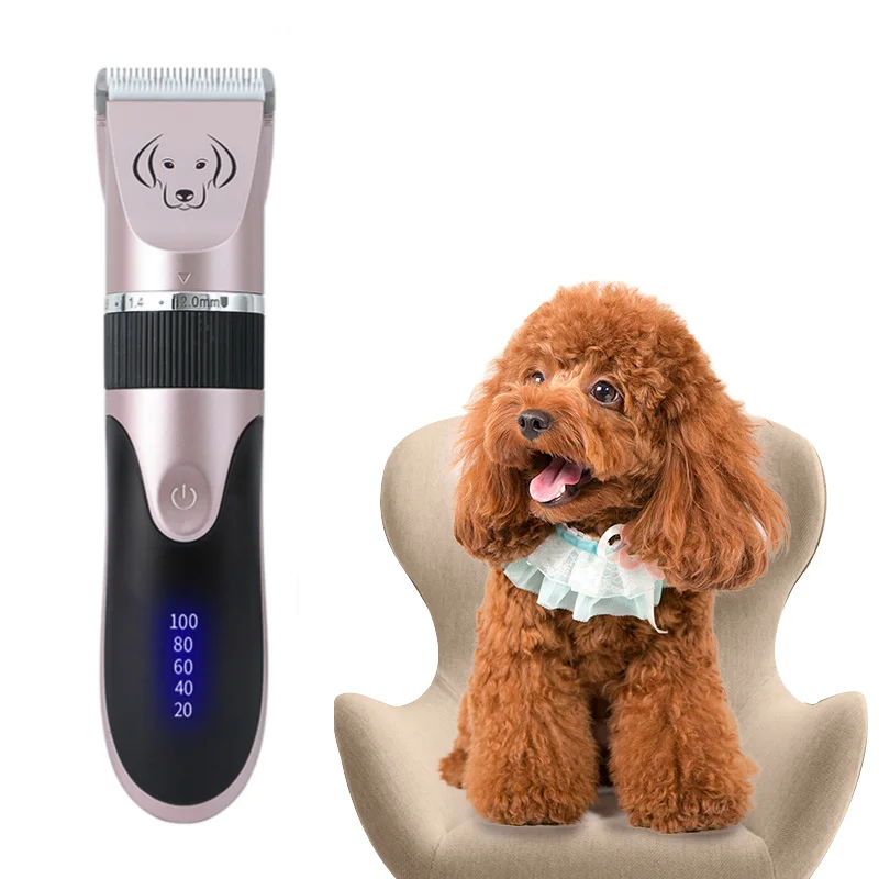 

Dog clipper High Power Dog Hair Cutter Professional Electric Pet Clipper Grooming Trimmer Pets Haircut Shaver Mower For Animal