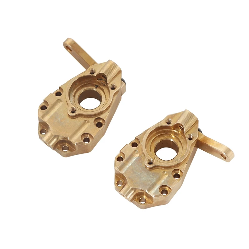 

Brass Upgrade Parts Set Hub Carrier Steering Knuckle for 1/10 RC Crawler TRAXXAS TRX4 Portal Cover