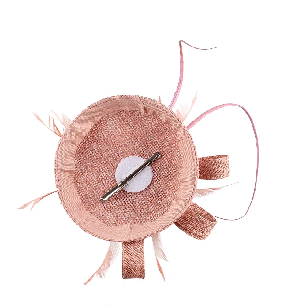 

Women Wedding Fascinator Hats With Headbands Elegant Ladies Occasion Headwear Headband Bride Show Event Hair Accessories