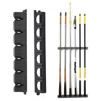 60 discounts hotl size vertical wall mount 6 rod fishing pole display holder fixed storage rack