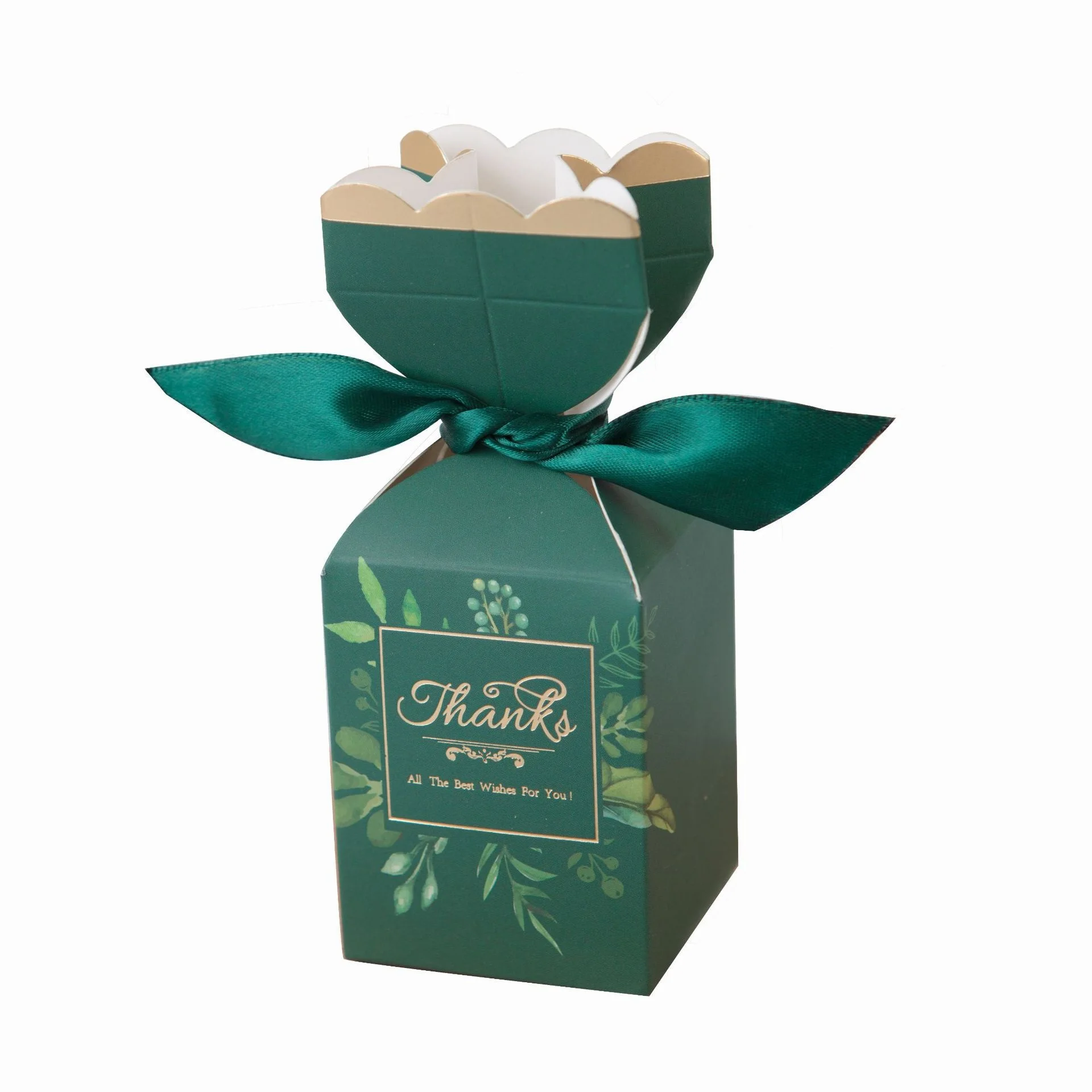 Новый Многоцветный рыбий хвост бумажная коробка конфет Свадебные коробки для