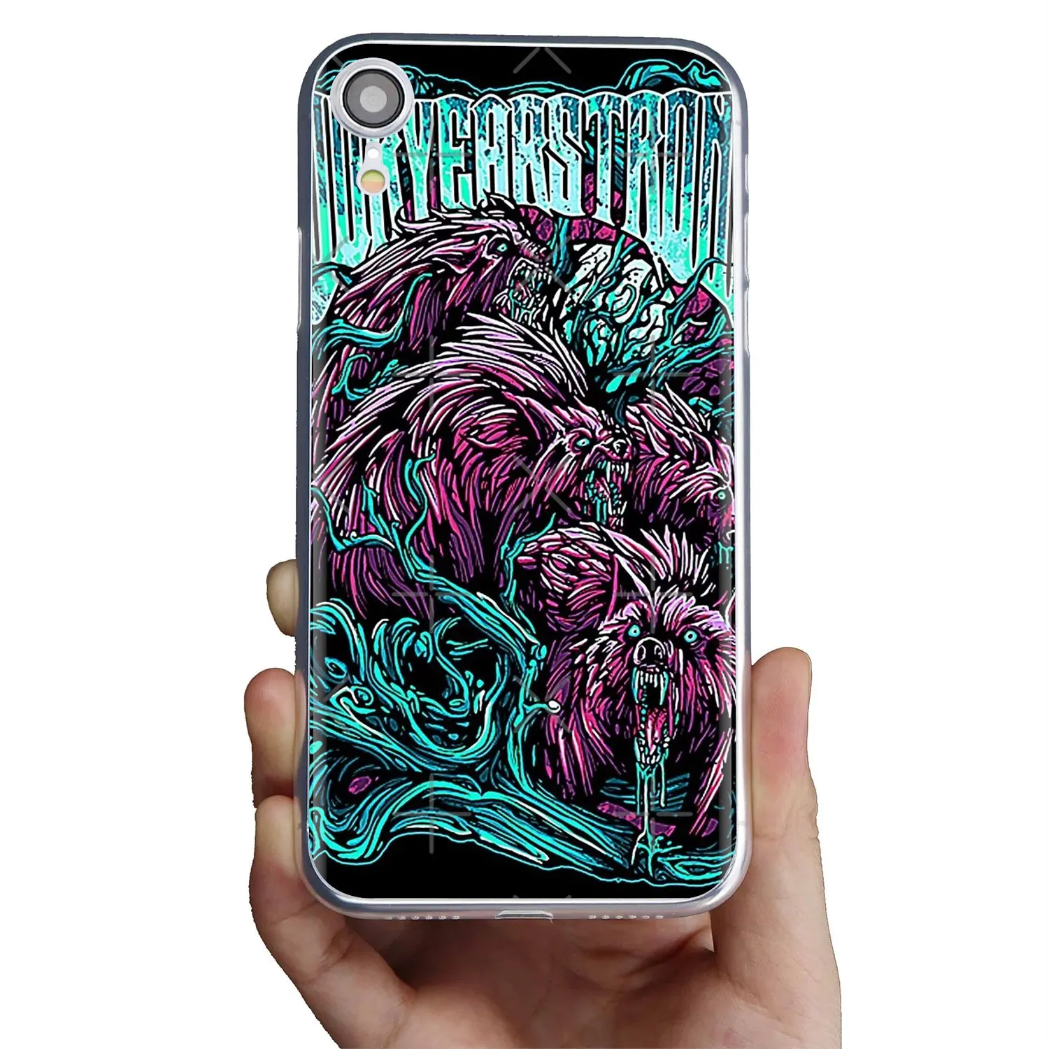 Забавный силиконовый чехол с логотипом Blink для iPhone 11 Pro 4 4S 5 5S SE 5C 6 6S 7 8 X XR XS Plus Max iPod