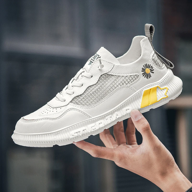 

Breathable Men's Sneakers Shoes Men Breathable Sneakers-for-men Men's Sneakers Comfortable Casual 2020 Blade Work Summer
