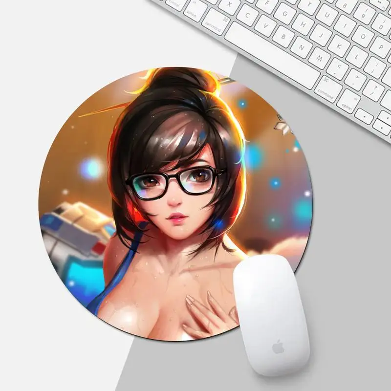 

Overwatch game sexy Unique Desktop Pad Game Mousepad Mouse pad Desk Protect Game Officework Mat Non-slip Laptop Cushion mousepad