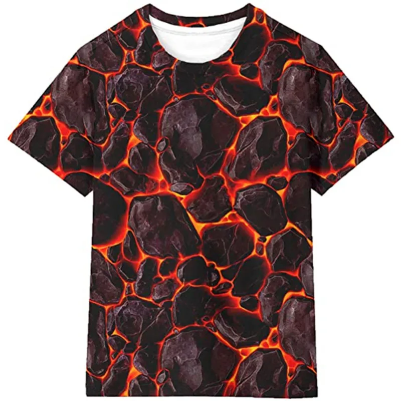 Новая летняя Мягкая футболка с 3D принтом для мужчин и женщин детская модная