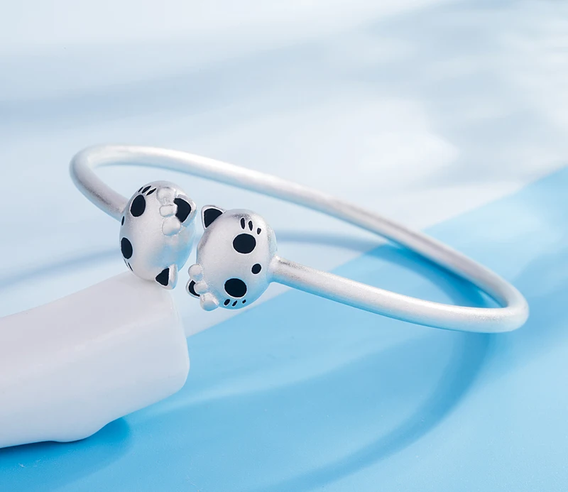 Браслет детский из серебра 100% пробы с мультяшными персонажами|Гибкие и жесткие