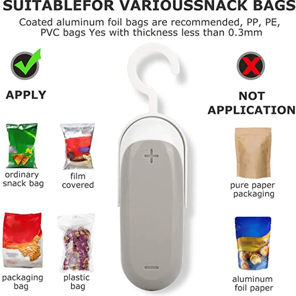 Мини Портативная герметизирующая машина маленький бытовой пластиковый