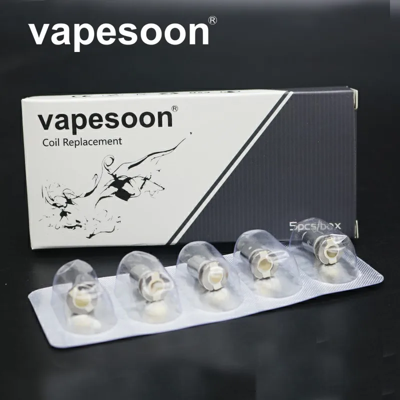 50 шт. Nod катушки керамические 1,4 обычные 1,4 сетки катушки 0,6 0.8ohm для Nod Pod Vape комплект