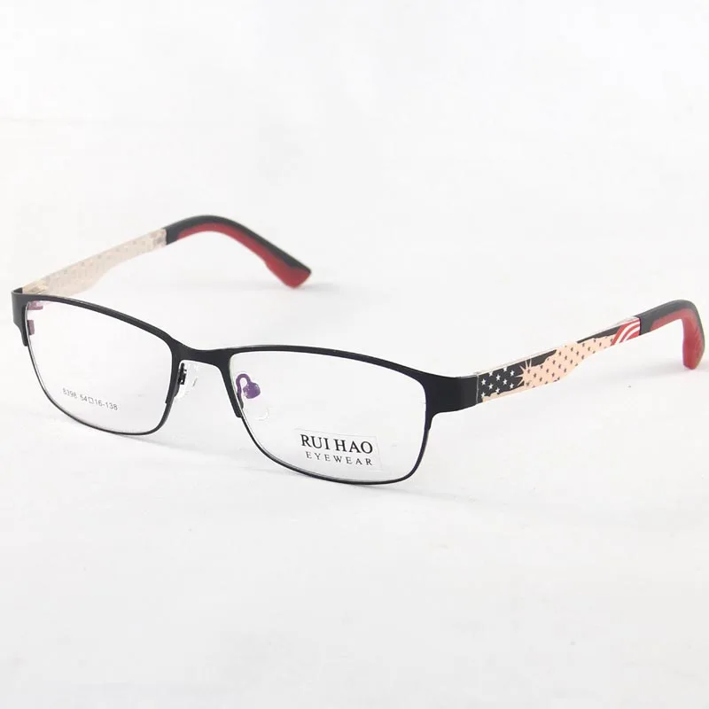 

Men Glasses Frame Fashion Women Eyewear Frame Stainless Steel Eyeglasses Optical Spectacles Brand Eyeglass TR90 Temple Design