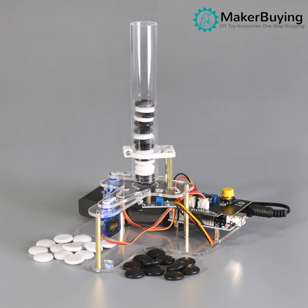 Сортировщик цветов Arduino DIY сортировка черно-белых шахматных предметов Обучающий