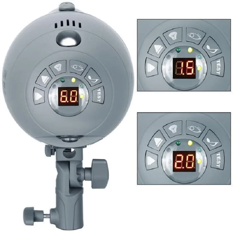 Студийная Вспышка Visico VL-400 Plus с VC-801TX дистанционного управления для крепления bowens |