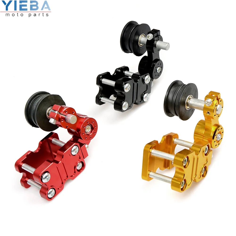 Высококачественные алюминиевые аксессуары для мотоциклов натяжитель цепи пух 400