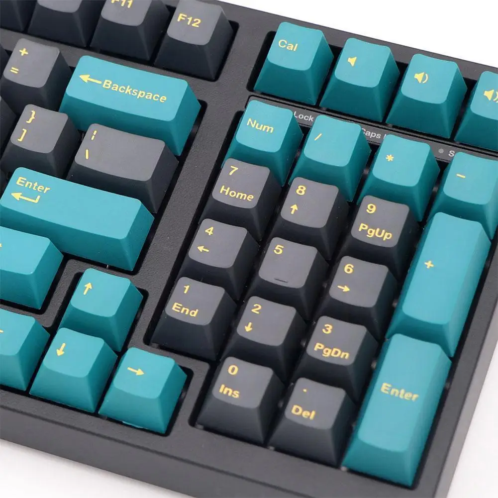 

126 клавиш Oem профиль Pbt Стандартный двойной колпачок для клавиатуры механической клавиатуры U4m8