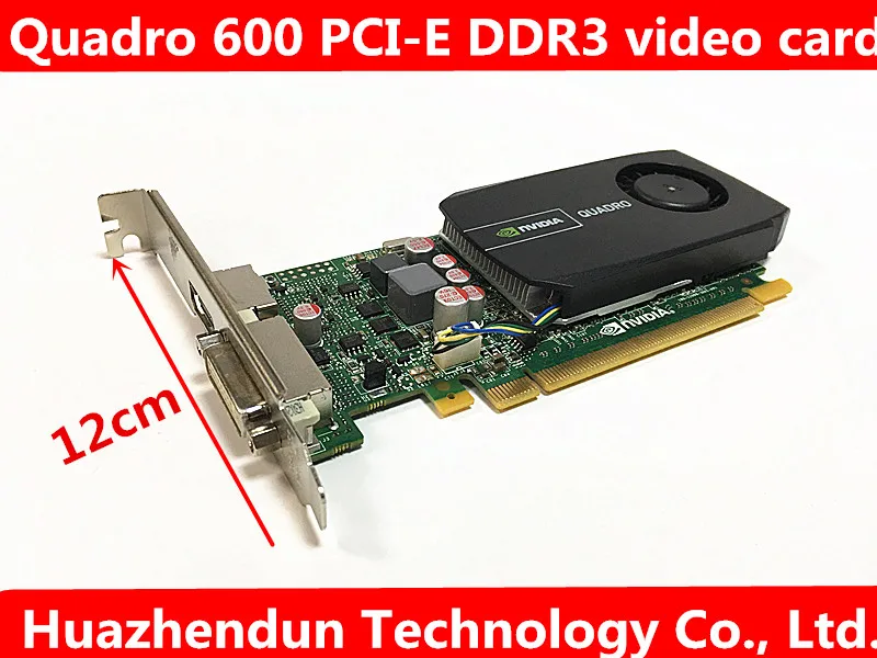 Quadro 600 Q600 1GB PCI-E DDR3 3D Modeling and Rendering Professional Drawing graphics card video card