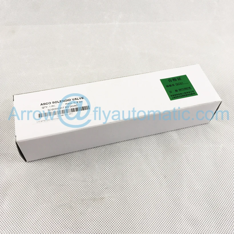 Пилотный управляемый электромагнитный клапан ASCO SCG531C017 серии MS 531 5/2 5/3|valve 12v|valve