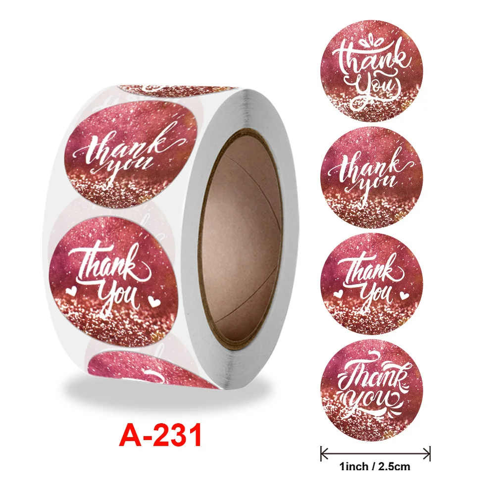 

В переменного тока, 50-500 шт. Цвет граффити наклейка «спасибо» 1 дюйм круговой Декор уплотнения этикетки для заказа Бизнес Подарочные Сумки Ко...