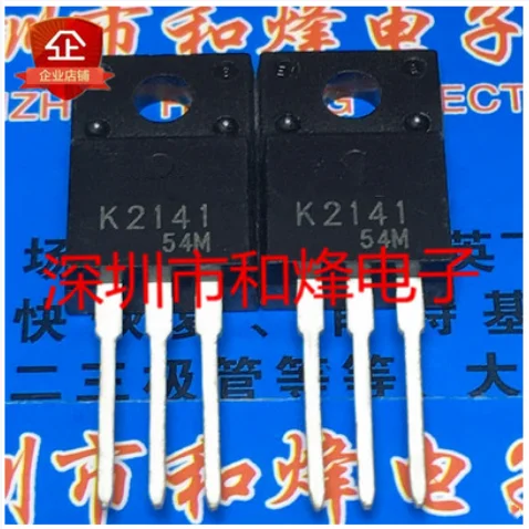 

Free Shipping 10pcs 2SK2141 K2141 TO-220F 600V 6A