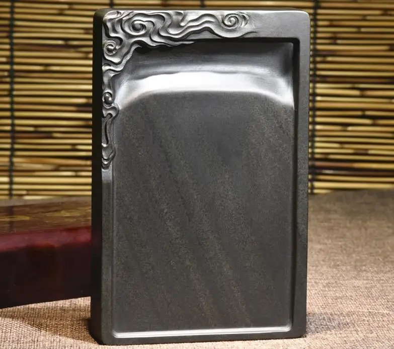 1 шт. She Ink Stone Прямоугольник Xiang Yun чернильный камень картина с каллиграфией
