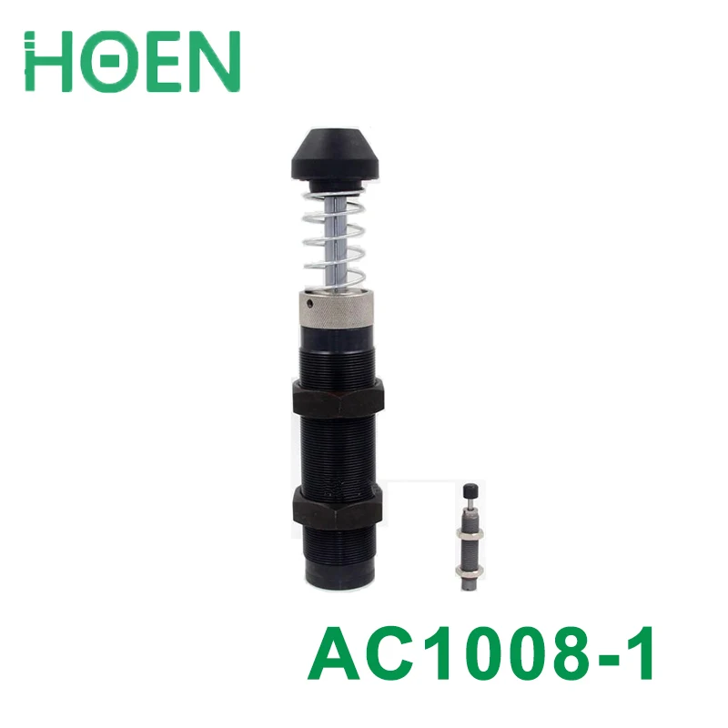 

Амортизатор пневматического цилиндра AC AC1008-1, высокоскоростной, серия AC, внешний диаметр резьбы 10 мм, ход 8 мм, характеристики M10 * 1008, 1,0