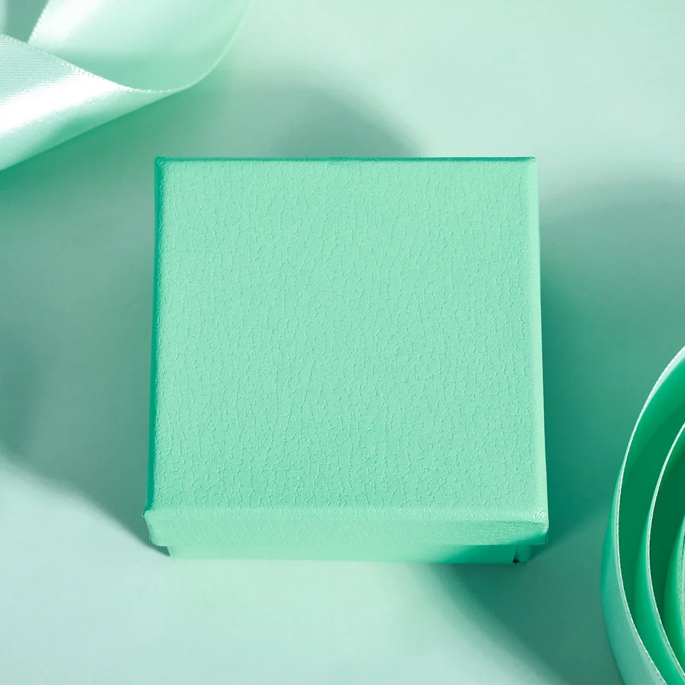 Подарочная коробка для ювелирных изделий/коробка ожерелья с мешком ткань