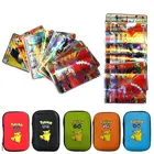 Альбом Pokemon Cards 50 вместительный держатель для телефона жесткий чехол для Pokemon Pikachu настольная игра держатель для карт