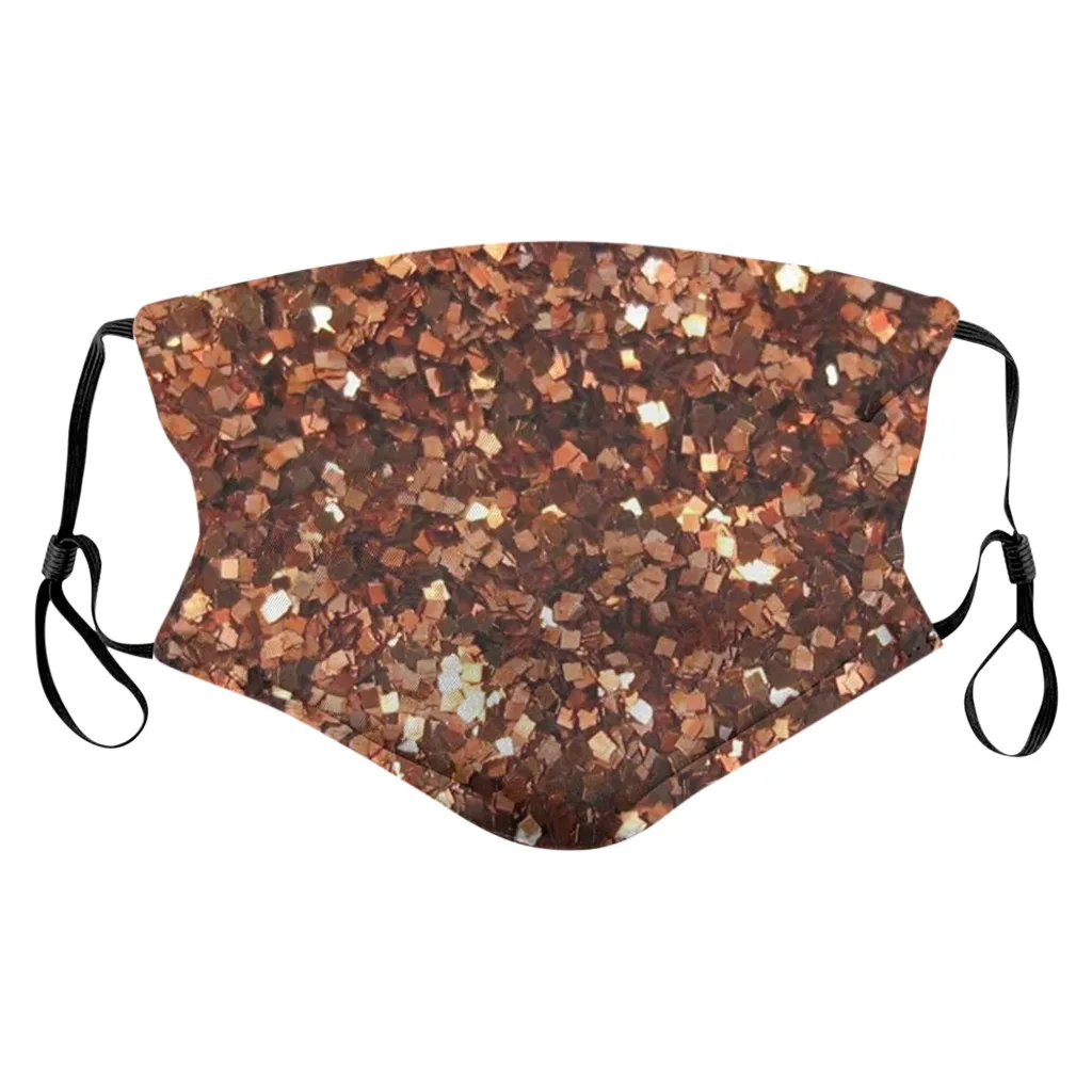 Модный принт дышащий моющееся лицо хлопок уход за лицом многоразовый спортивный