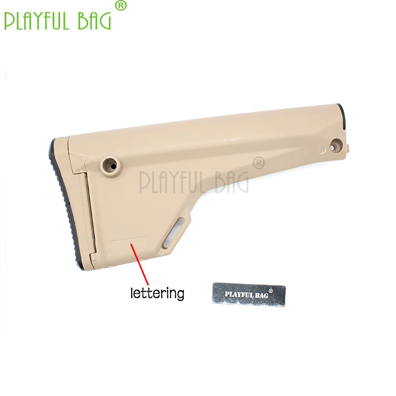 1pcs Игривый мешок Открытый CS Jinming 9 MKM2 короткий меч водяная пуля игрушечный пистолет фиксированный большой приклад MOE стиль нейлоновый игрушечный пистолет приклад KD38 - Цвет: 1pcs