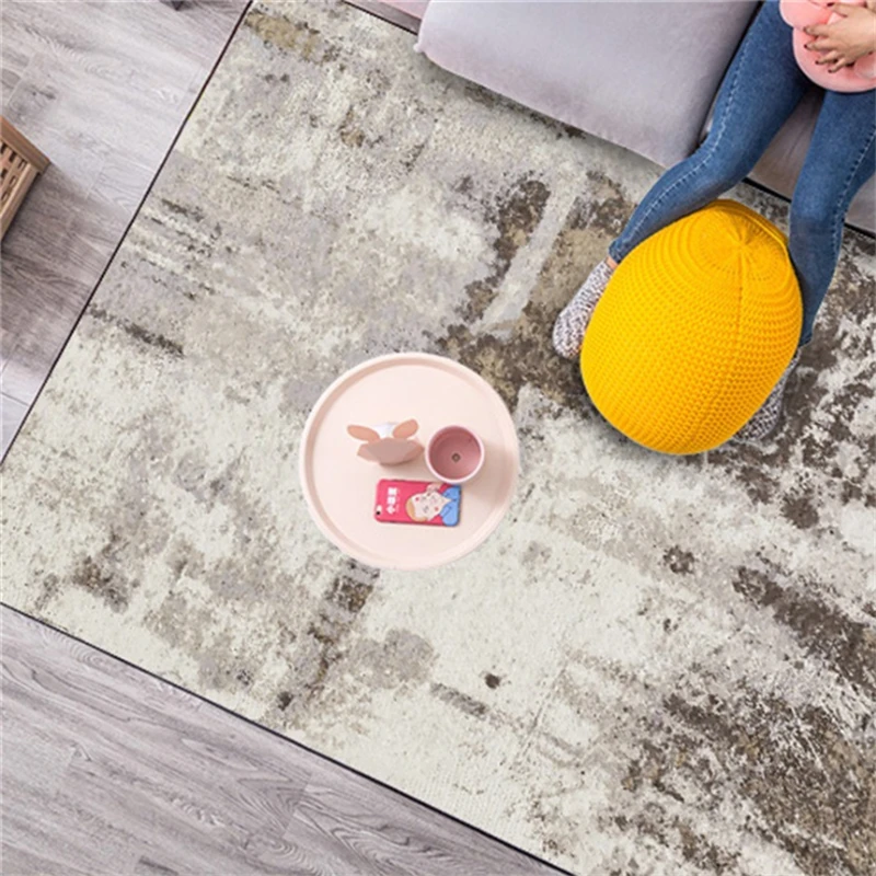 Абстрактный современный минималистичный рисовый верблюжий серый ковер ковры