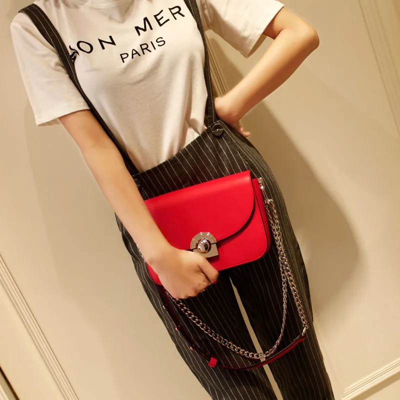 

Small Square Bag 2020 New Fashion Women's All-match Chain Bag High Quality Rivet Shoulder Messenger Bag Women Purse and Handbags
