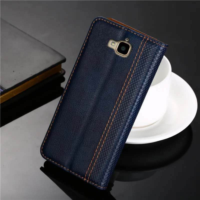 Магнитный чехол-книжка для Huawei Y6 Pro кожаный чехол-бумажник Y6Pro Y 6 Женский чехол honor