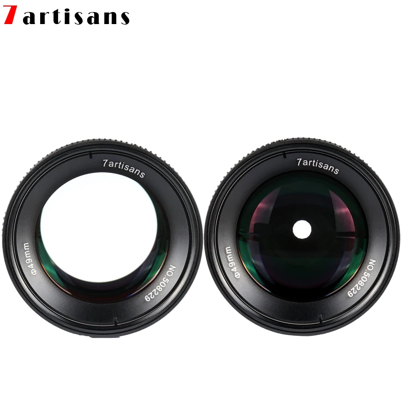 7artisans55MM F1.4 Большая диафрагма портретная ручная фокусировка объектив камеры для