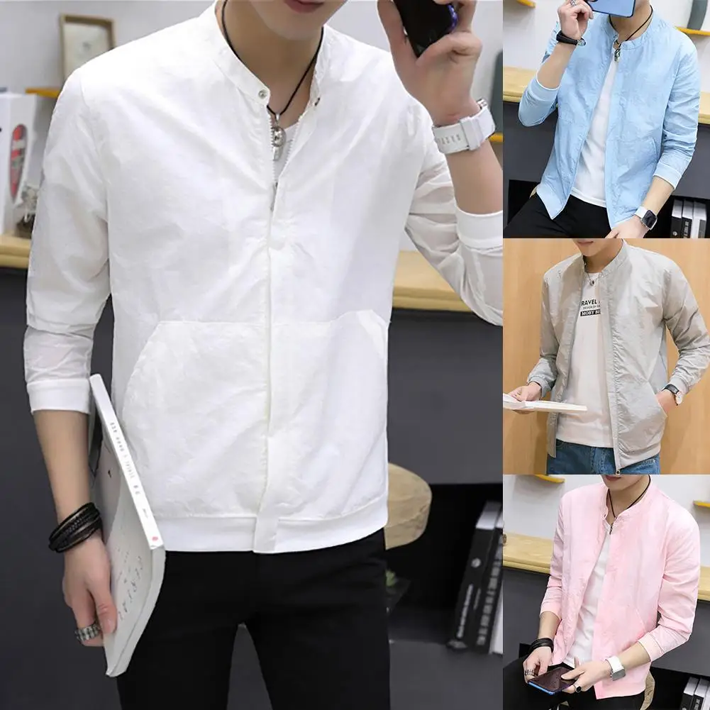 

Мужская одежда Женская модная дышащая Солнцезащитная куртка с длинным рукавом