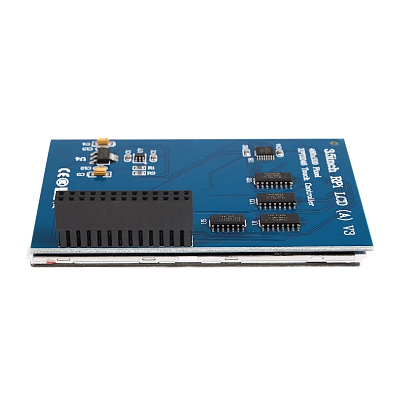 Для Raspberry Pi 3 5 дюймов 320x480 RGB пикселей HD ЖК-дисплей контакт Sn с ручкой для 2 Модель B