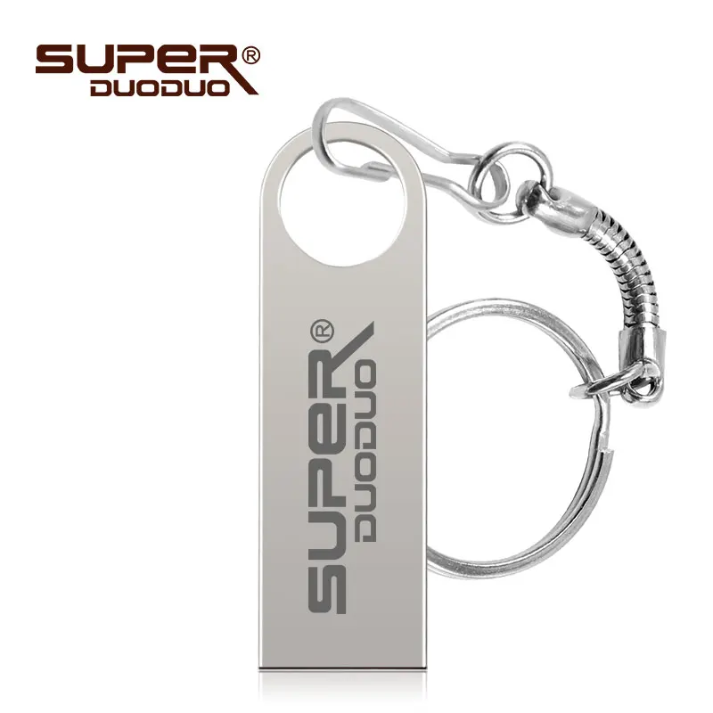 SILVER Лидер продаж usb-флэш-накопитель флэш-накопитель флеш-накопитель 16Гб 8Гб 4Гб ГБ USB флэш-накопитель 128 Гб 64 Гб оперативной памяти, 32 Гб встроенной памяти, флеш-накопитель usb 2,0 карта в подарок - Цвет: SILVER