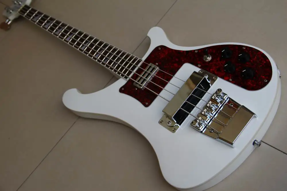 Оптовая продажа гитара Новое поступление 4003 бас электрический 4 струны белый 120415